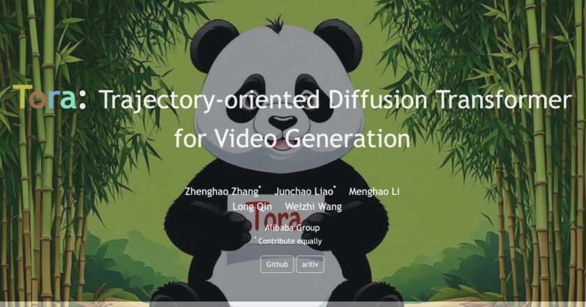 Alibaba ra mắt AI tạo sinh video Tora: Bước tiến mới trong công nghệ tạo video